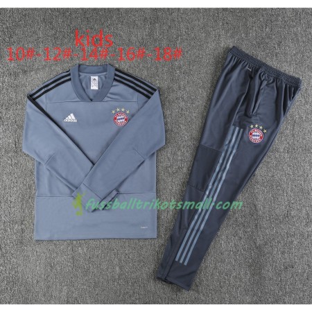 FC Bayern München Kinder Sweatshirts Anzüge Grau 2018-2019